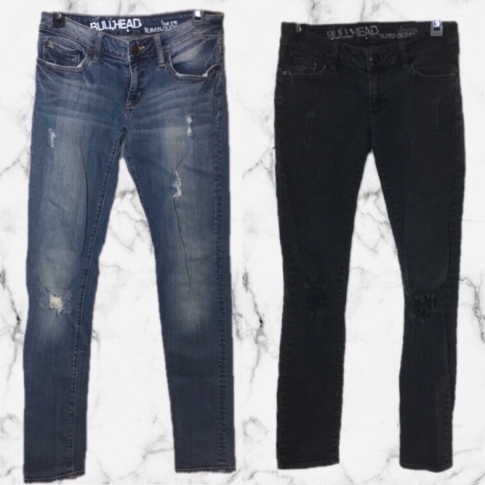 Lot of 2 Pairs of Jeans from Bullhead